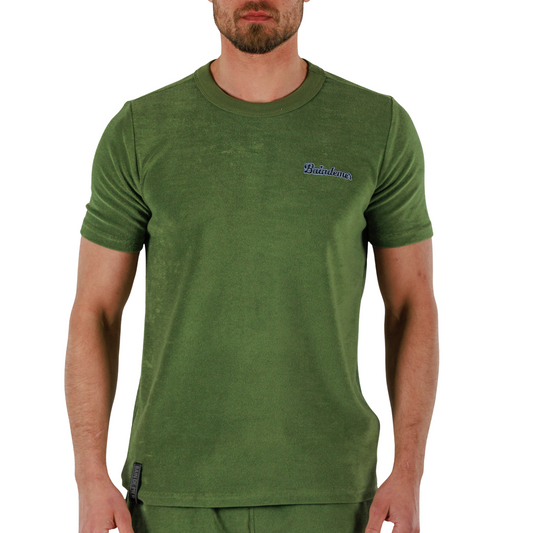MILITARY GREEN | BDM Towelling T-shirt
