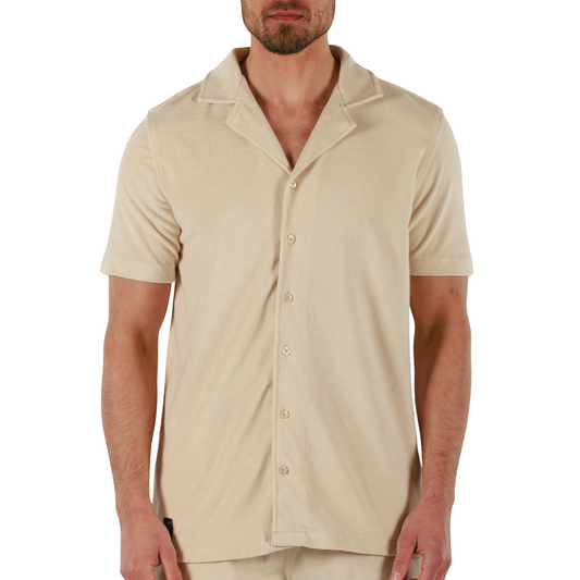 SAND | BDM Towelling Shirt Short Sleeve