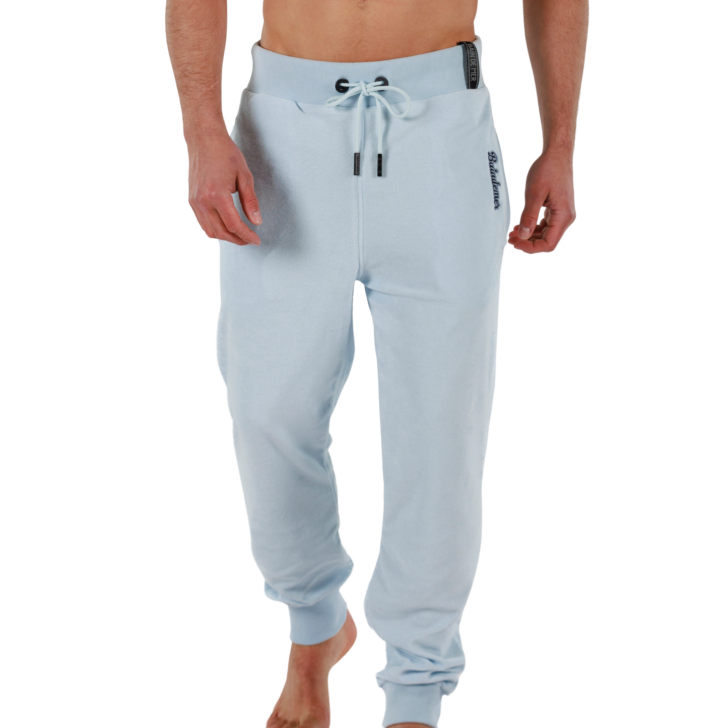 SKY BLUE | BDM Towelling Joggers
