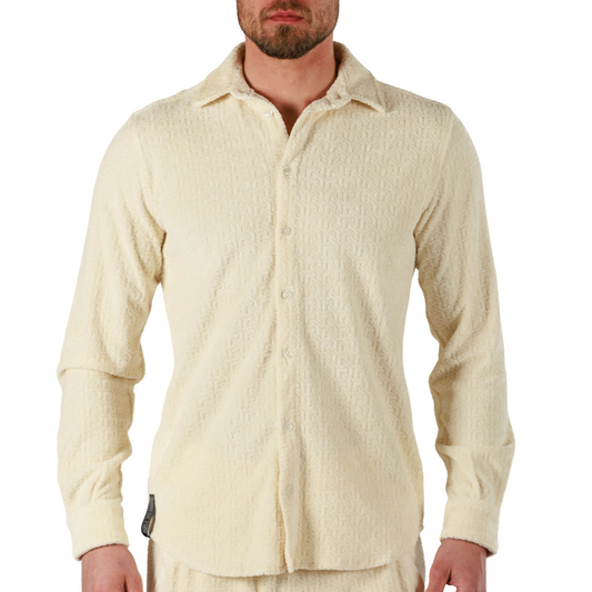 JACQUARD ECRU | Shirt Long Sleeve