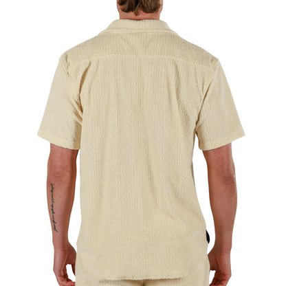 JACQUARD ECRU | Shirt Short Sleeve