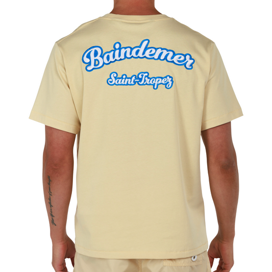 ALLARD SAND | Mens Cotton Oversized T-Shirt BDM CLASSIC