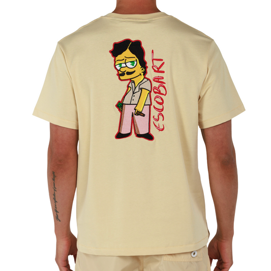 ALLARD SAND | Mens Cotton Oversized T-Shirt BDM MARBELLA