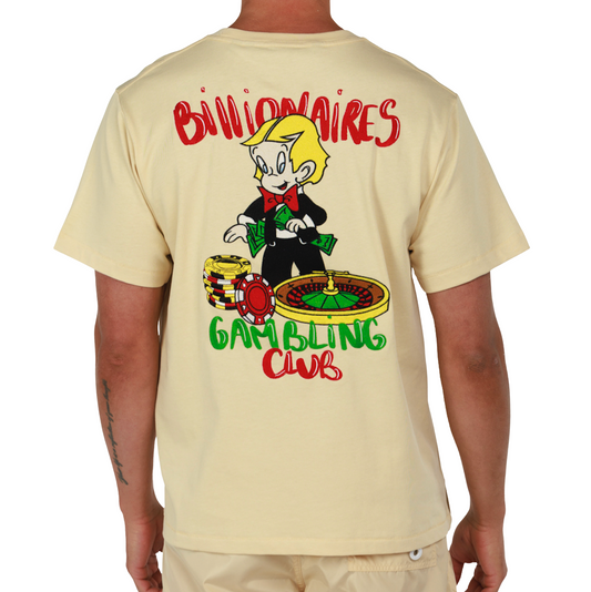 ALLARD SAND | Mens Cotton Oversized T-Shirt BILLIONAIRES CLUB