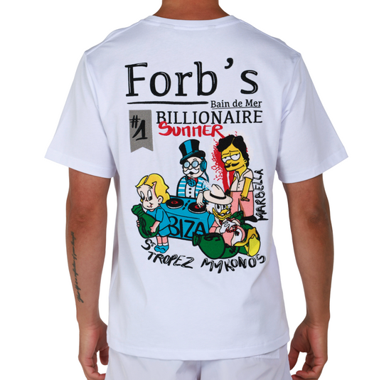 ALLARD WHITE | Mens Cotton Oversized T-Shirt BDM FORB`S