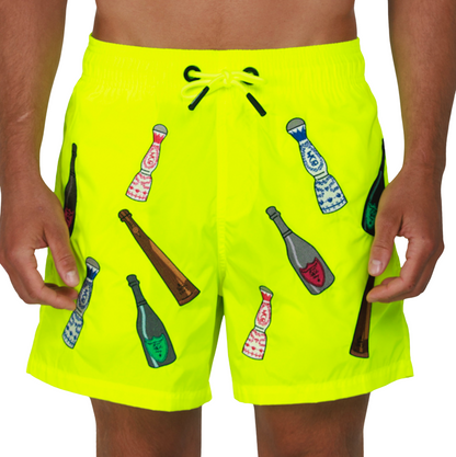 SALIN NEON YELLOW | Mens Swimwear GENTLEMEN'S CLUB