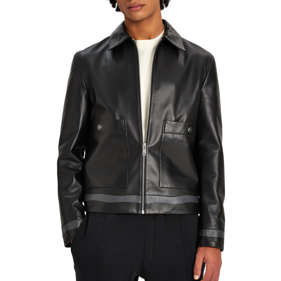 Leather Jacket 70 | BLACK