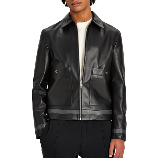 Leather Jacket 70 | BLACK