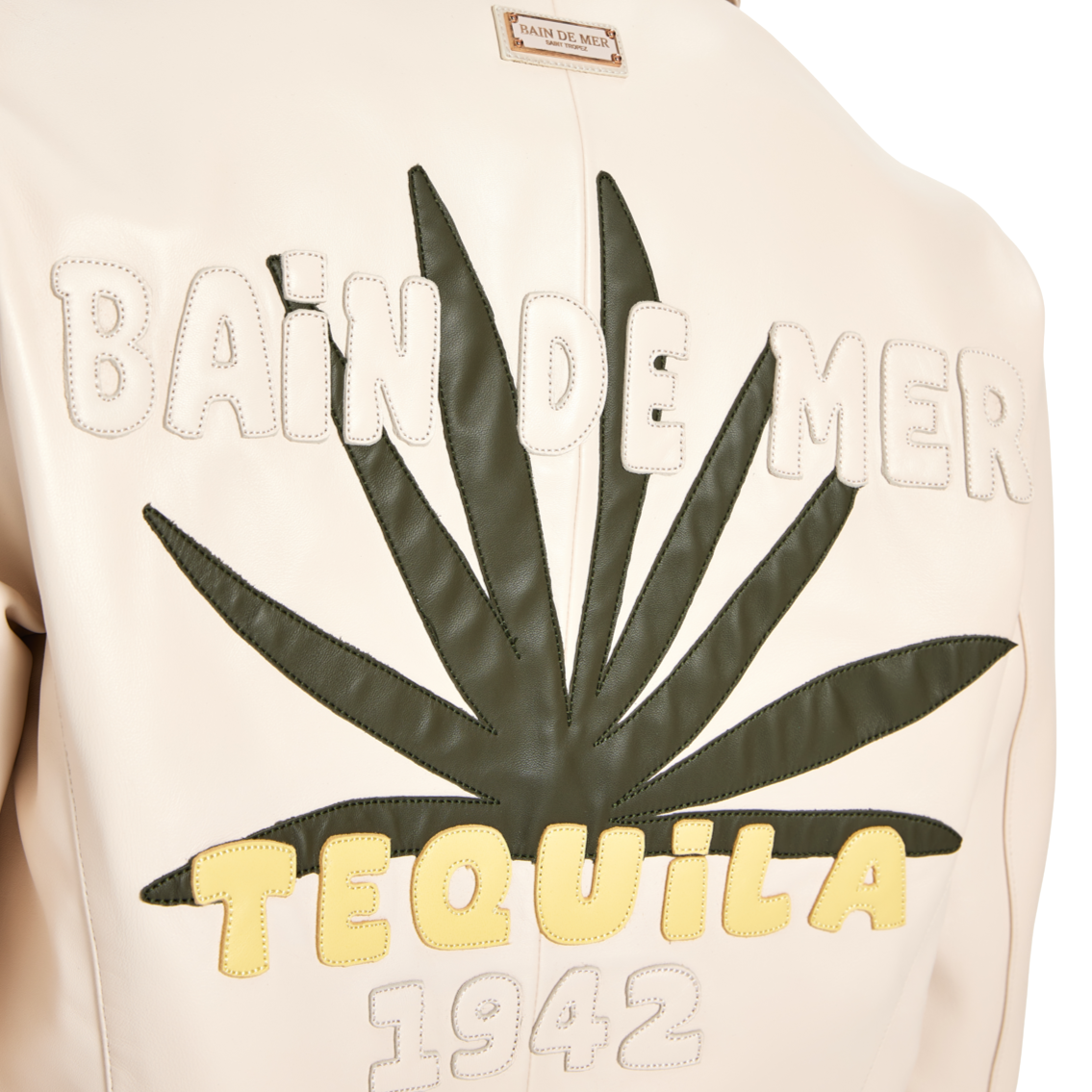 Leather Jacket Tequila | BEIGE