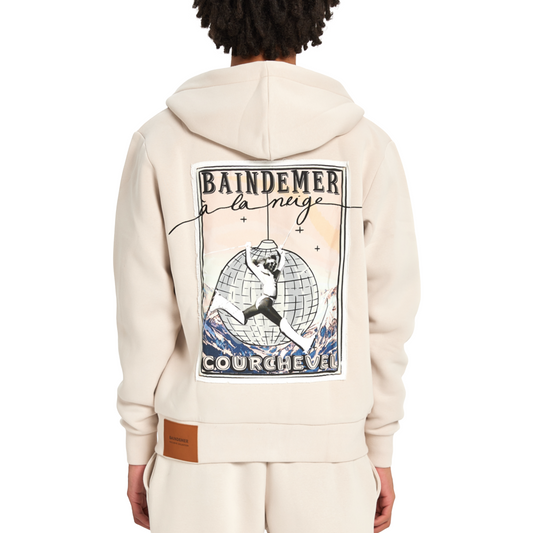 COURCHEVEL COTTON ZIP HOODIE