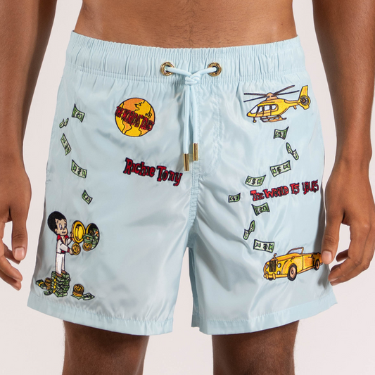 SWIMWEAR RICHIE TONY | SKY BLUE