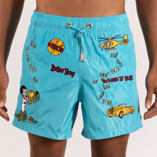 SWIMWEAR RICHIE TONY | TIFFANY BLUE