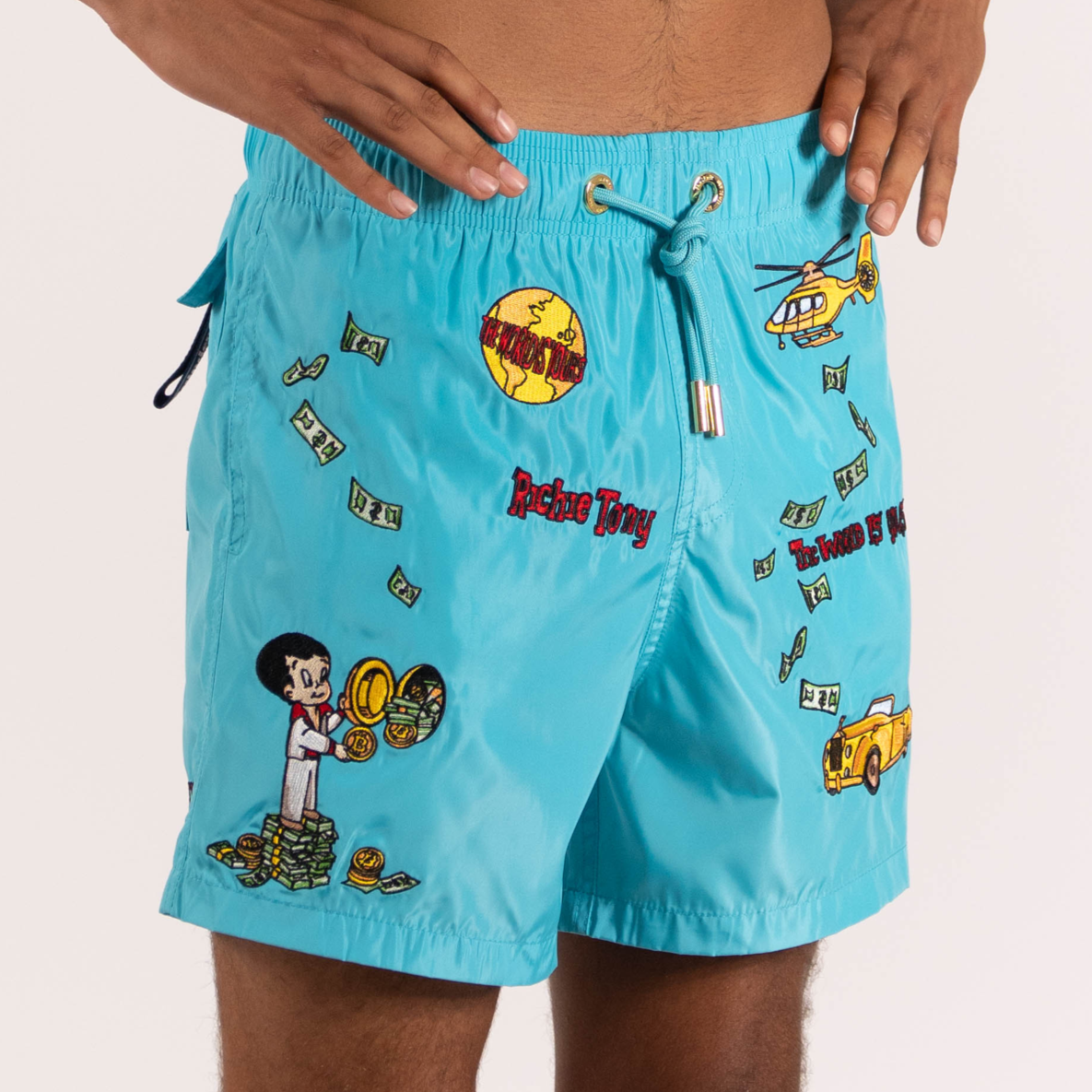 SWIMWEAR RICHIE TONY | TIFFANY BLUE