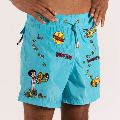 SWIMWEAR RICHIE TONY | TIFFANY BLUE