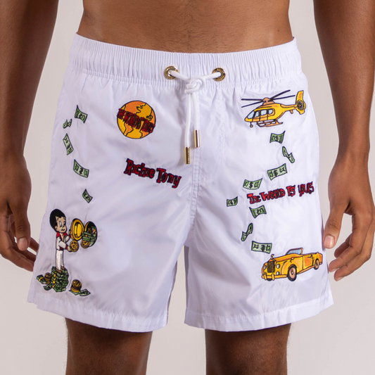 SWIMWEAR RICHIE TONY | WHITE