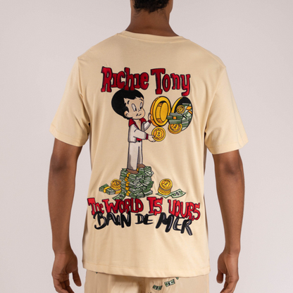 T-SHIRT RICHIE TONY | SAND