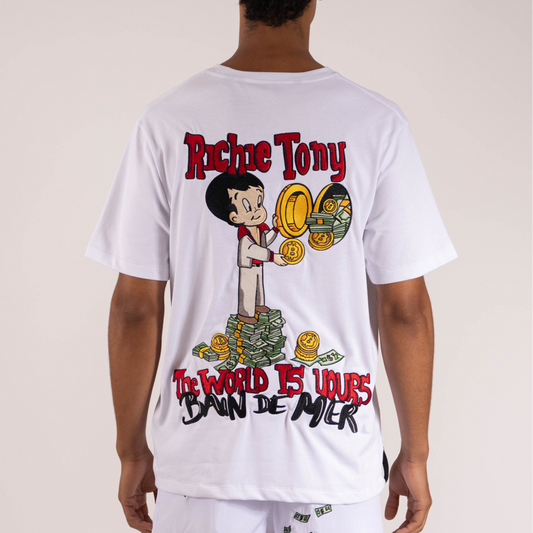 T-SHIRT RICHIE TONY | WHITE
