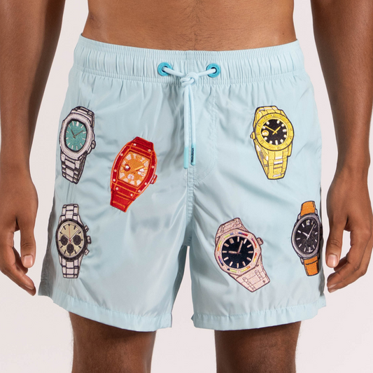 SWIMWEAR WATCH COLLECTOR AO | SKY BLUE
