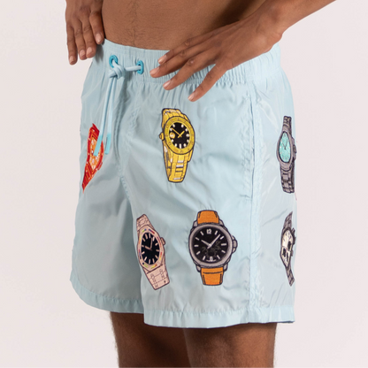 SWIMWEAR WATCH COLLECTOR AO | SKY BLUE