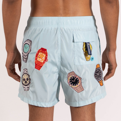 SWIMWEAR WATCH COLLECTOR AO | SKY BLUE
