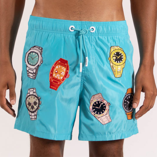 SWIMWEAR WATCH COLLECTOR AO | TIFFANY BLUE