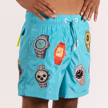 SWIMWEAR WATCH COLLECTOR AO | TIFFANY BLUE