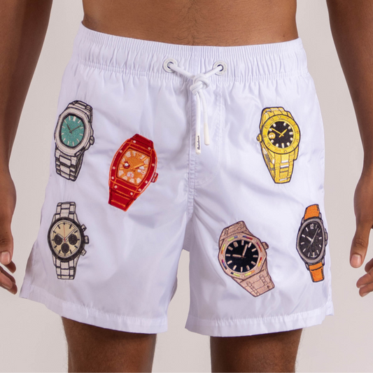 SWIMWEAR WATCH COLLECTOR AO | WHITE
