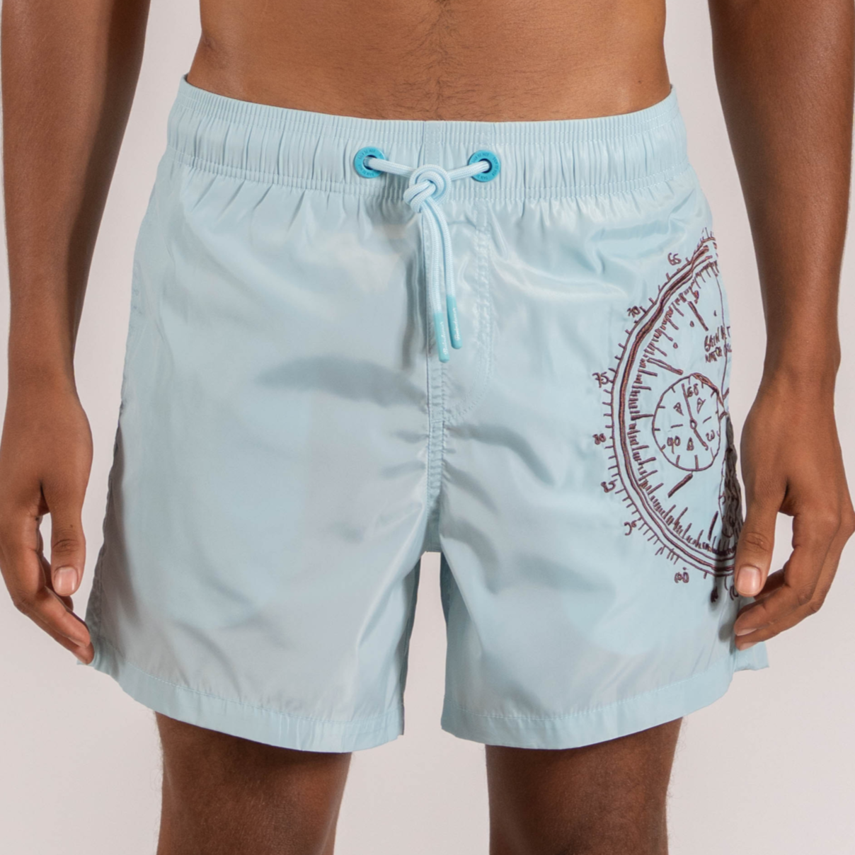 SWIMWEAR BIG WATCH COLLECTOR | SKY BLUE