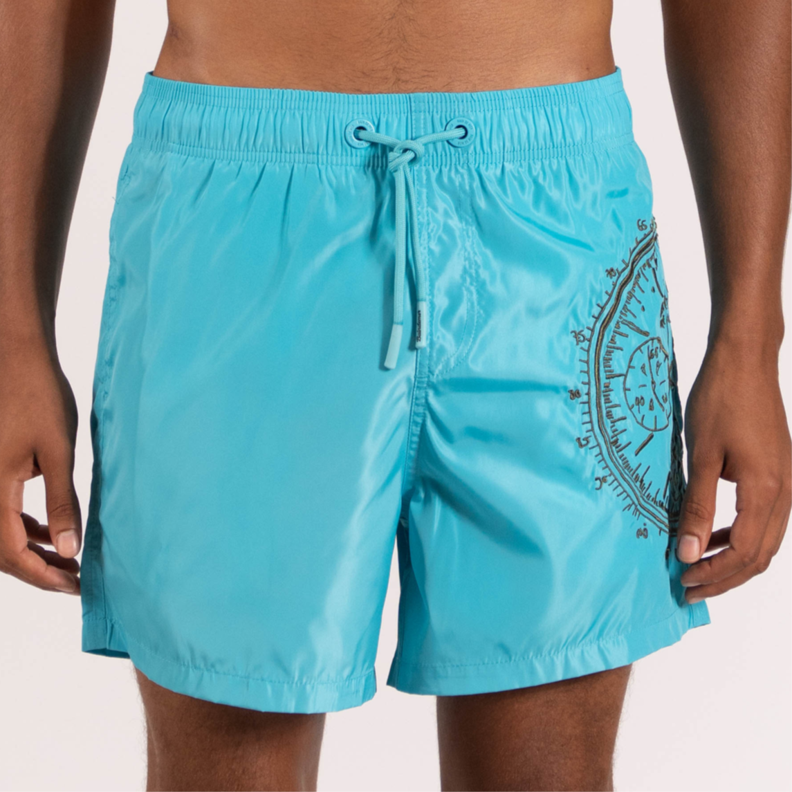 SWIMWEAR BIG WATCH COLLECTOR | TIFFANY BLUE