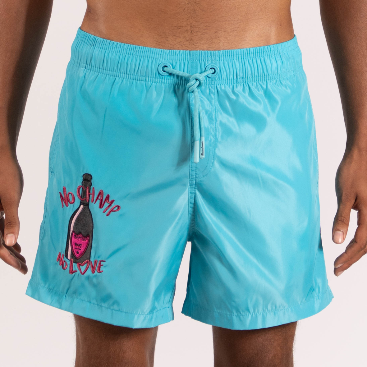 SWIMWEAR NO CHAMP NO LOVE | TIFFANY BLUE