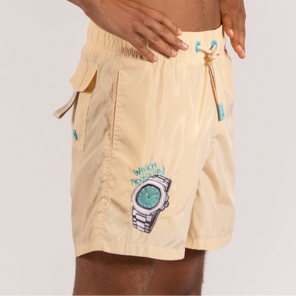 SWIMWEAR WATCH ADDICTION MONO | SAND