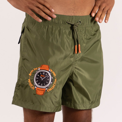 SWIMWEAR BDM WATCH MONO | MILITARY GREEN