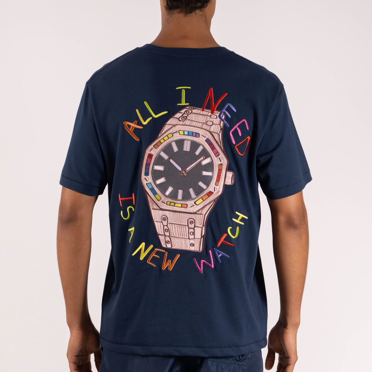 T-SHIRT ALL I NEED | NAVY
