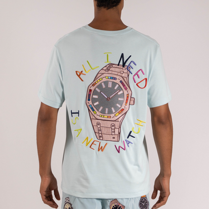 T-SHIRT ALL I NEED | SKY BLUE