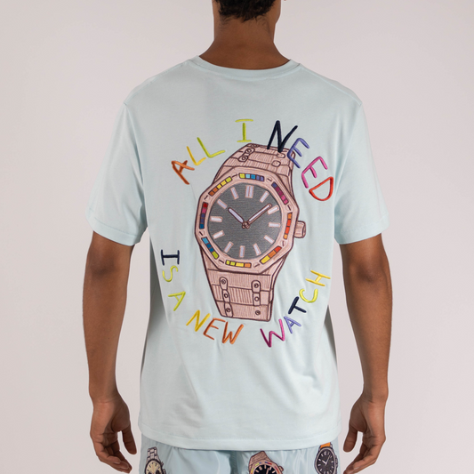 T-SHIRT ALL I NEED | SKY BLUE