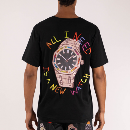 T-SHIRT ALL I NEED | BLACK