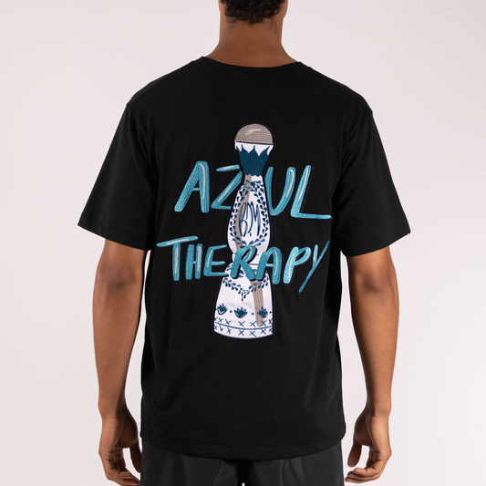 T-SHIRT AZUL THERAPY | BLACK