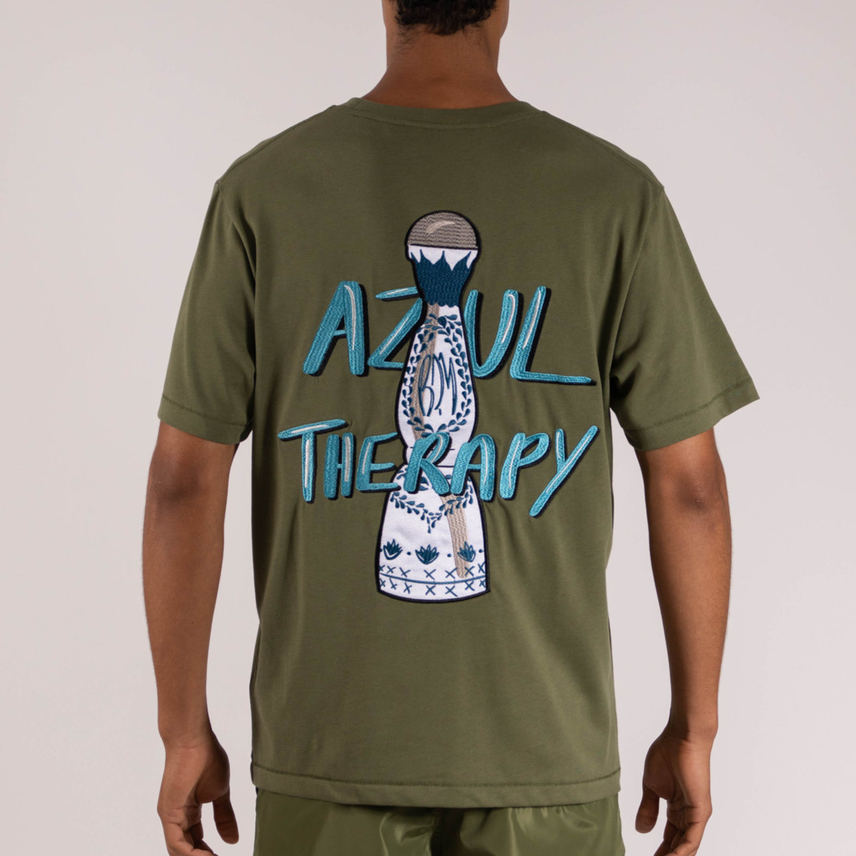 T-SHIRT AZUL THERAPY | MILITARY GREEN