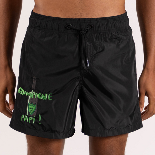 SWIMWEAR CHAMPAGNE PAPI | BLACK