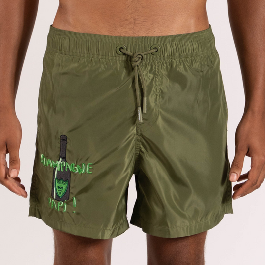 SWIMWEAR CHAMPAGNE PAPI | MILITARY GREEN
