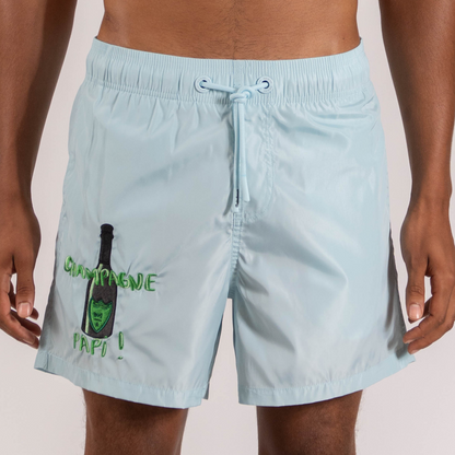 SWIMWEAR CHAMPAGNE PAPI | SKY BLUE
