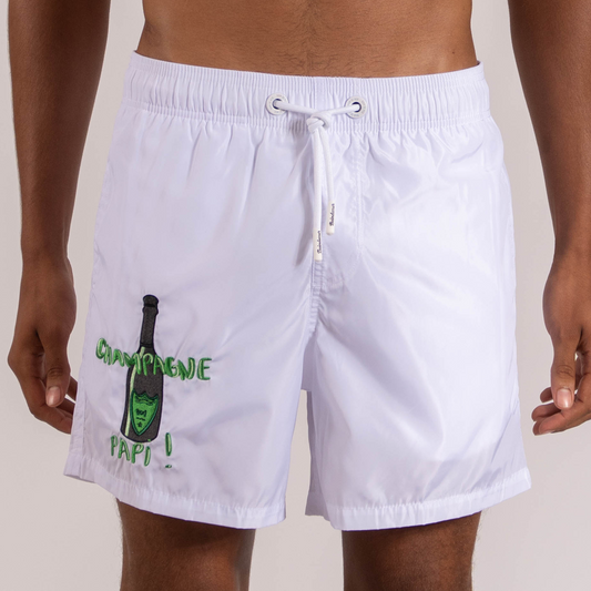 SWIMWEAR CHAMPAGNE PAPI | WHITE