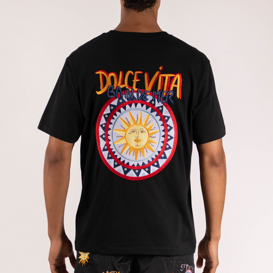 T-SHIRT DOLCE VITA SUN | BLACK