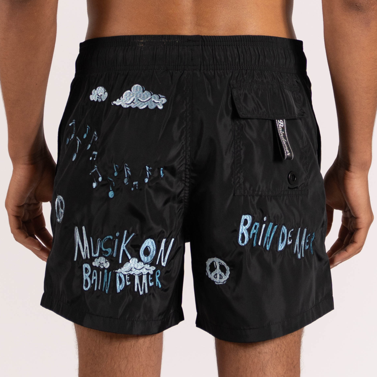 SWIMWEAR MUSIK ON BAINDEMER | BLACK