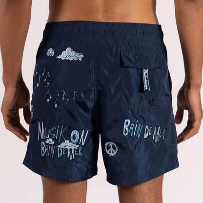 SWIMWEAR MUSIK ON BAINDEMER | NAVY