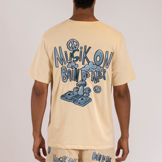 T-SHIRT MUSIK ON BAINDEMER | SAND