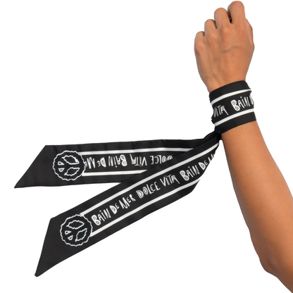SILK BELT BLACK BDM