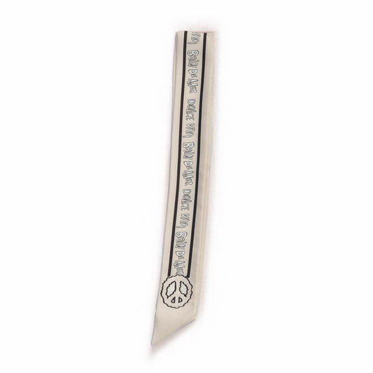 SILK BELT WHITE BDM