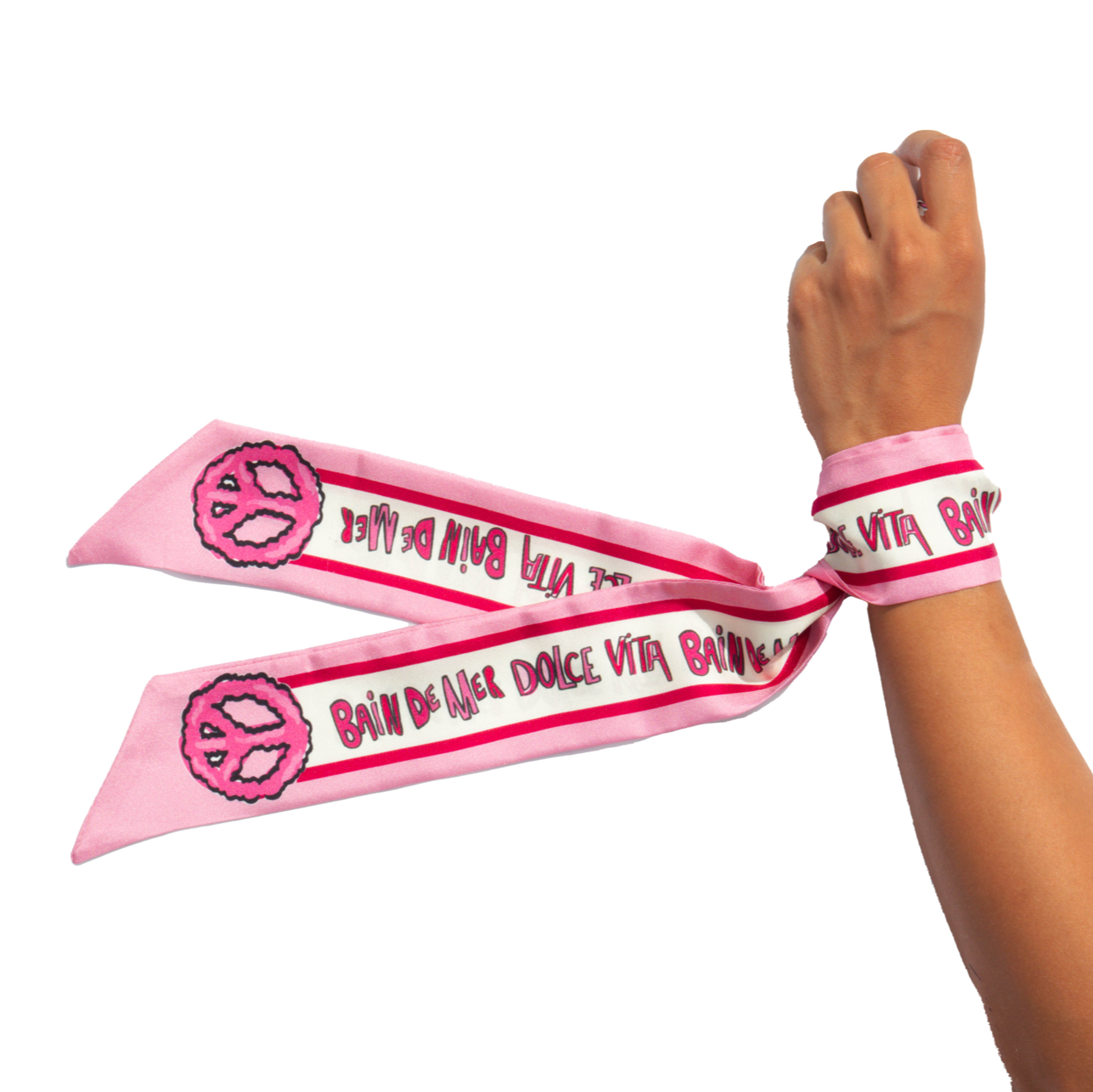 SILK BELT PINK BDM